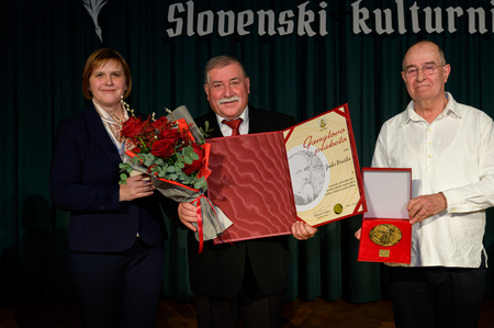 Podeleitev Ganglove plakete Janku Bračiki - Osrednja obcinska prireditev ob slovenskem kulturnem prazniku